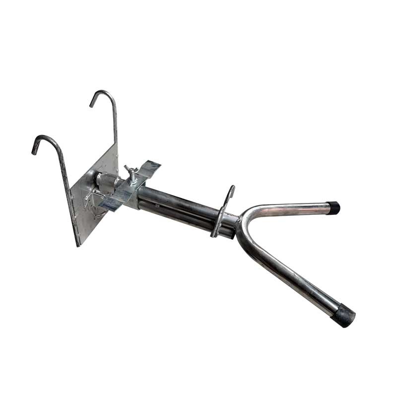 Estante de castrado de lechones doble gancho Dispositivo de castracion de cerdo Mesa de castracion de acero inoxidable colgando estante de castracion artefacto de castracion Dispositivo de castracion