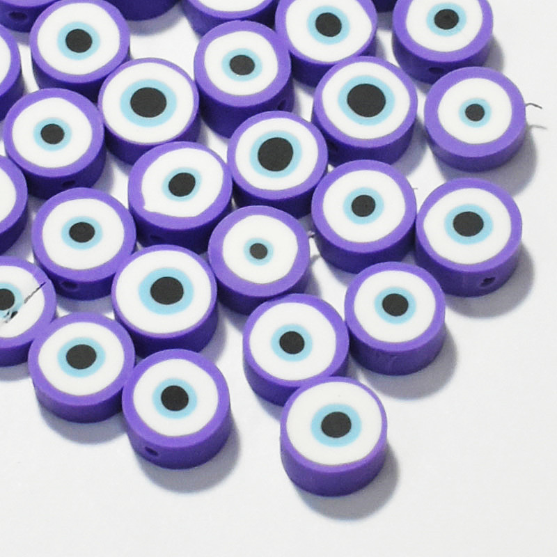 100 PCS/Package Soft Clay Eye Beads display picture 7