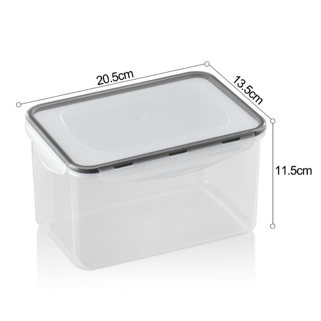 Caja de almacenamiento de juego transfronterizo Tanque sellado de cocina Refrigerador de plástico PP sellado transparente Caja de almacenamiento de alimentos nuevos