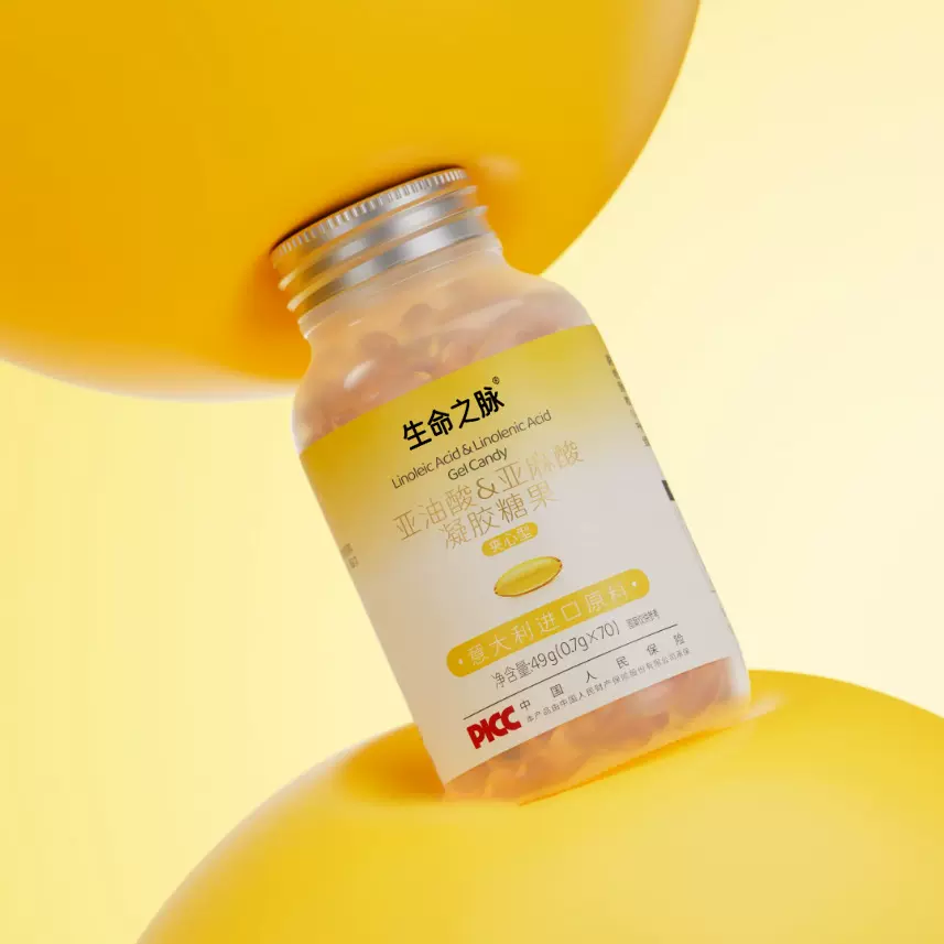 a-亚麻酸软胶囊 凝胶糖果藻油紫苏油亚麻酸欧米伽3软胶囊亚麻酸油