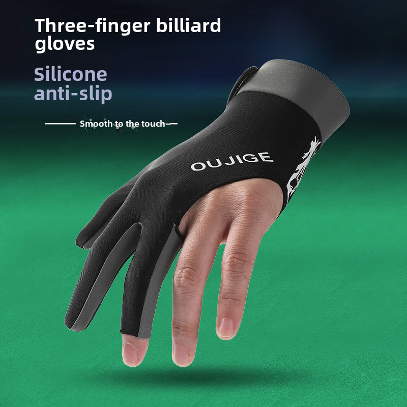 Billiards Gloves Sunscreen Men's and Women's Outdoor Snooker Non-slip Casual Thin Summer Cycling Single Pack_maomaolike.com