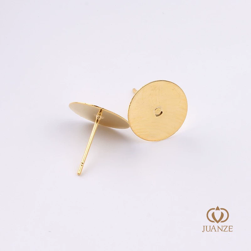 Золотые серьги из нержавеющей стали, handmade аксессуары