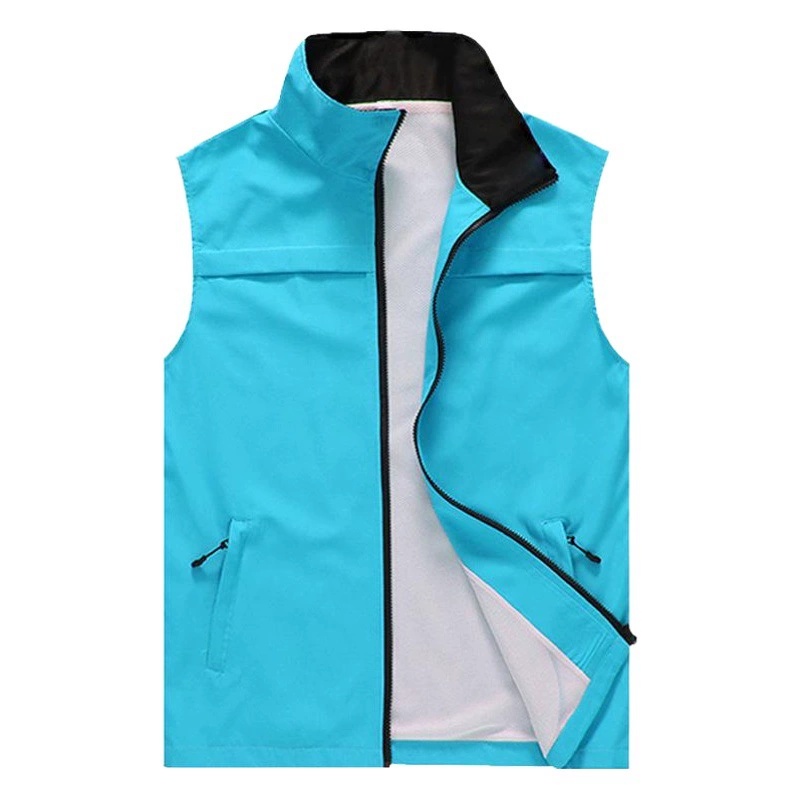 Жилет для волонтеров с логотипом, рабочая одежда, общественная реклама, волонтерский жилет с короткими рукавами, многоцветный жилет с принтом, оптовая продажа