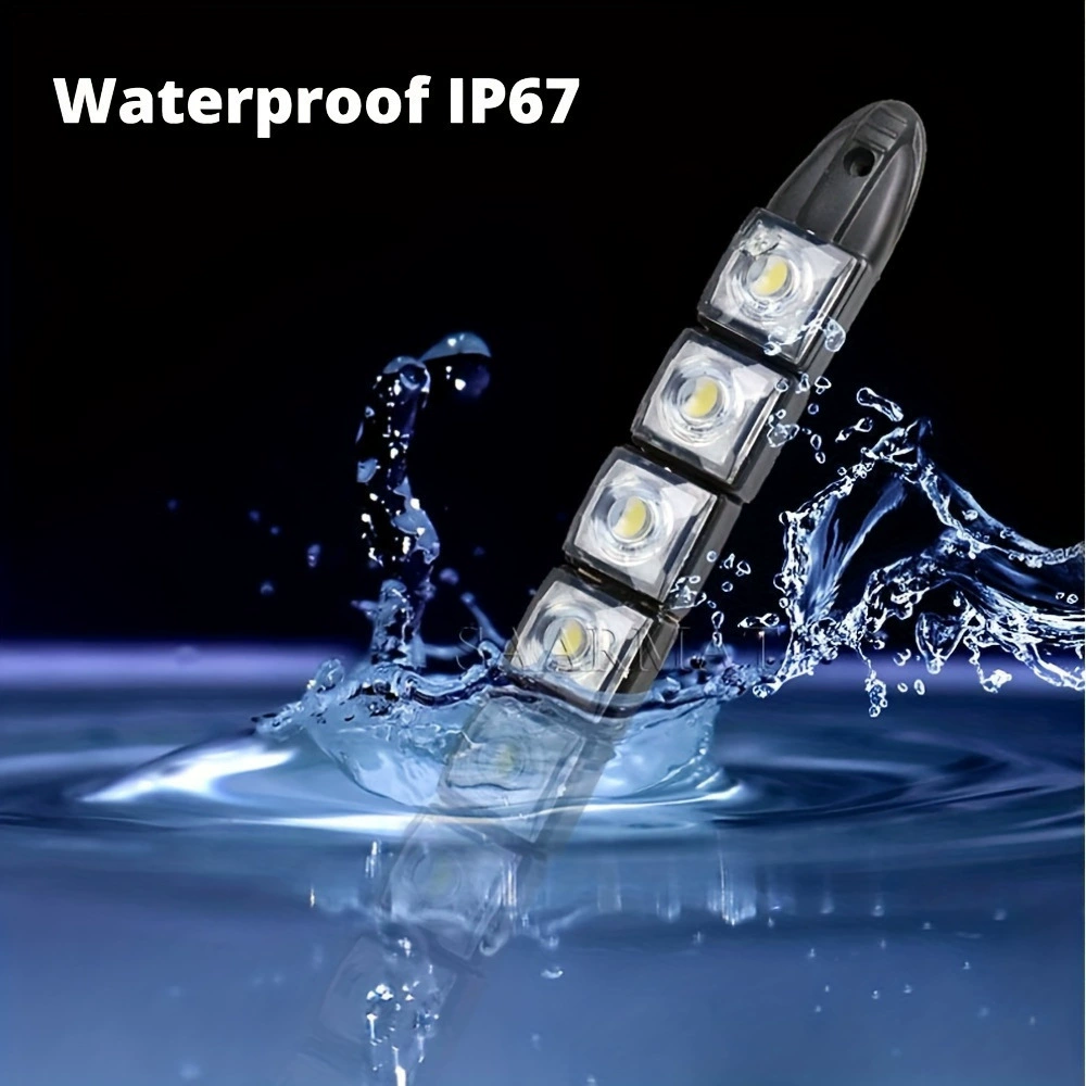 Гибкие дневные ходовые огни 6LED, меняющиеся «змеиные» дневные огни, «орлиный глаз», для тюнинга
