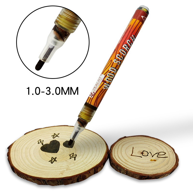 ZEALOT wood sign Burning marking pen DIY design Arts and Crafts Combustion Pyrography pen