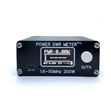 200W Power SWR Meter 1.6-50MHz 0.5W HF Shortwave Power SWR