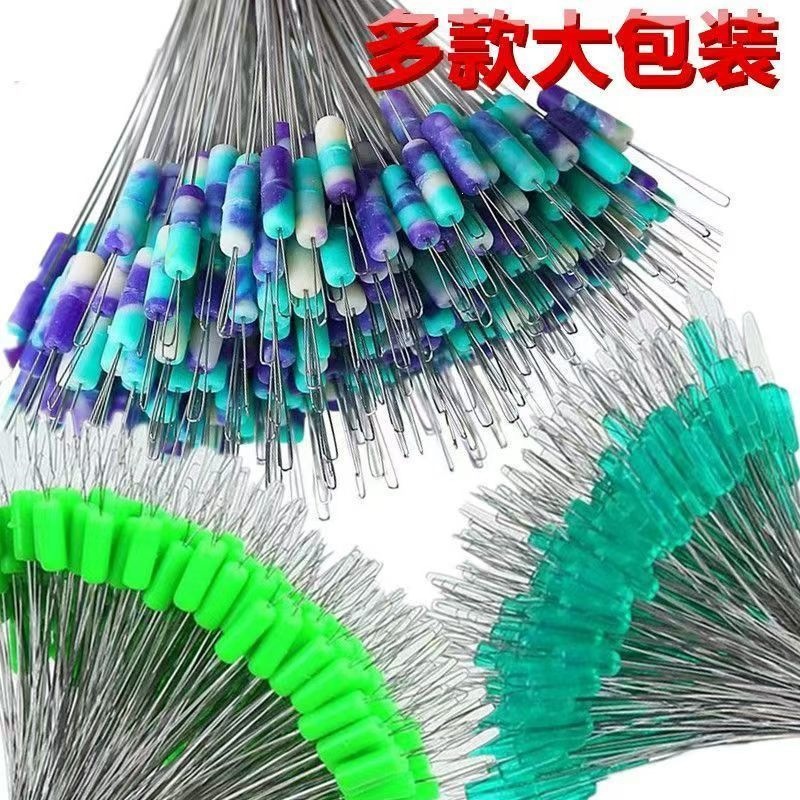 Silicone ultra-tight competition space beans, silicone bulk speckled aqua green invisible fishing beans, ultra-small camouflage