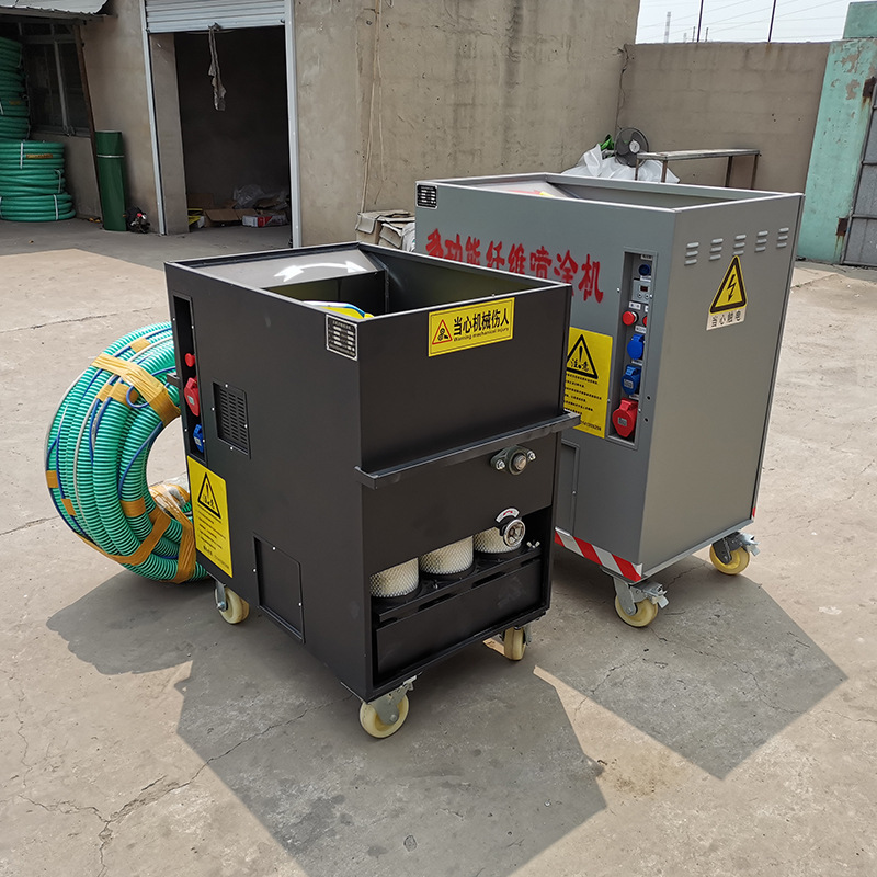 供应超细无机纤维喷涂机  保温材料机 无机纤维机机