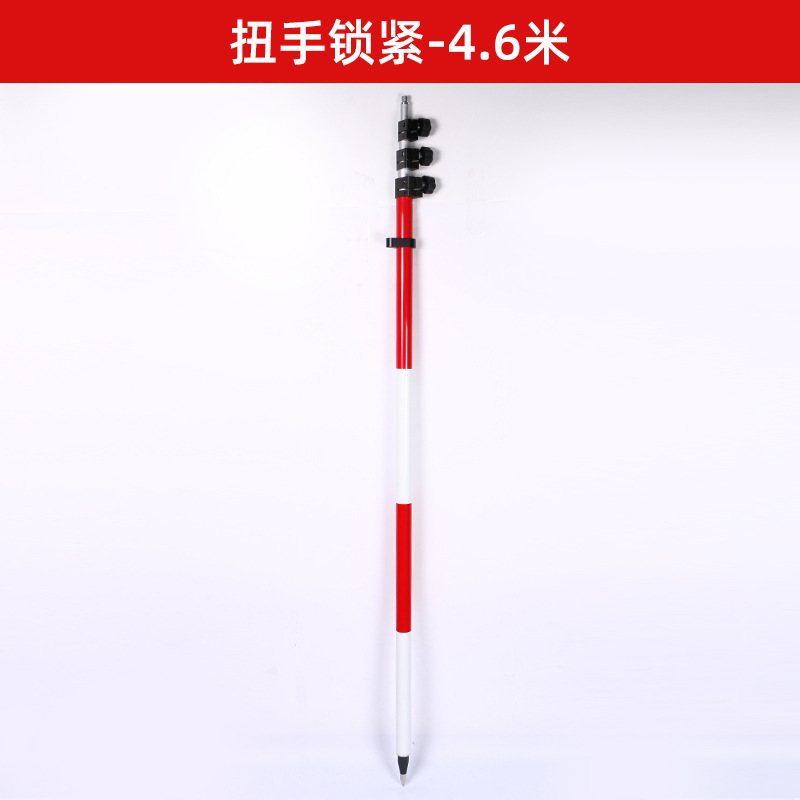 メーカーは輸出紅白対中ロッドプリズム棒測定棒棒工事マッピングRTK/GPS伸縮棒を供給している|undefined