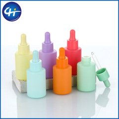 20ml 30mlマカロン点滴瓶精油瓶50ml精華液瓶カラーガラス化粧品分注瓶