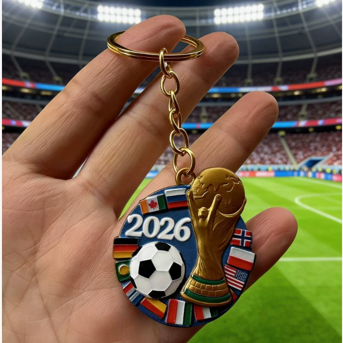 Creative keychain, enamel, souvenir, Birthday gift