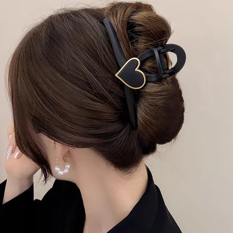 韓国東大門2025年新作ヘアクリップ、女性用ヘアピン、高級感のあるシャーククリップ、ヘアアクセサリー、ヘアピン|undefined
