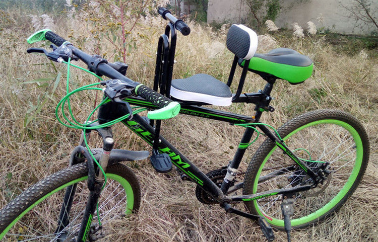 Suitable for Bicycle Children's Front Seat Mountain Bike Curved Beam Bicycle Folding Bicycle Baby Child Front Seat