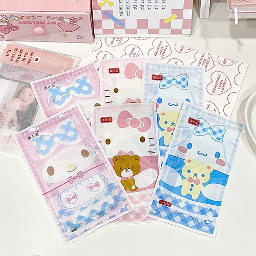 Cartoon printed cool pad for students to reduce heat and prevent heatstroke, suitable for military training, heat relief and cooling pad, phone cooling pad