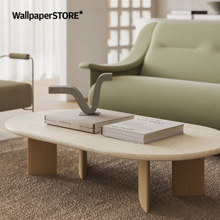# wallpaperstore | Dexian Dongshi Linglong Tea Table Ash Solid Wood Simple Home Table