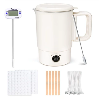电动熔蜡壶 蜡烛制作DIY熔蜡器套件肥皂香皂用熔蜡器灯芯定心装置