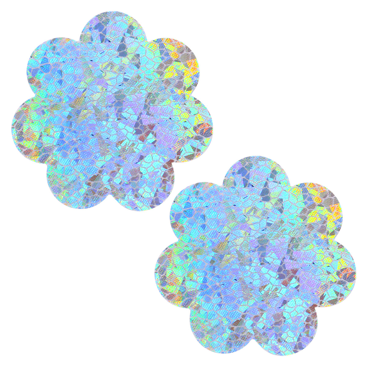 얼음 균열 갤럭시 꽃 모양