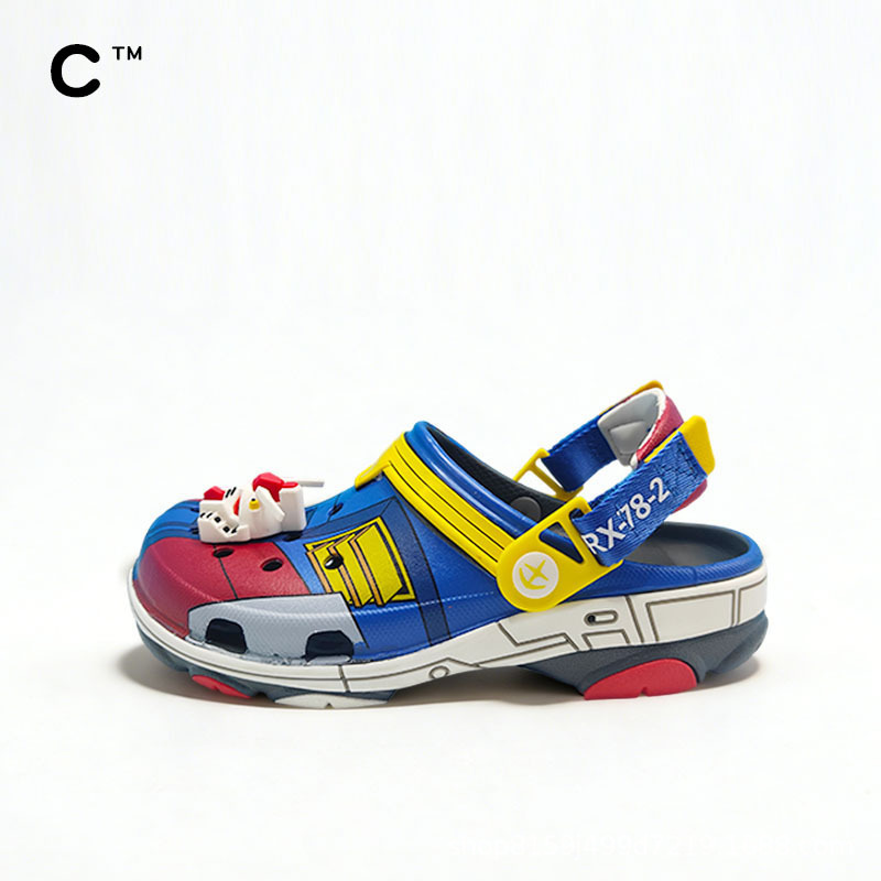 Cross Gundam Trin Hole Shoes Gundam Universe Century Shoes Collaboration Mobile Suit All-Terrain Sports Sandals