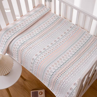 Six-Layer Gauze Baby Mat Kindergarten Mat Air-Conditioned Room Adult Gauze Mat Type a Moisture Wicking Factory