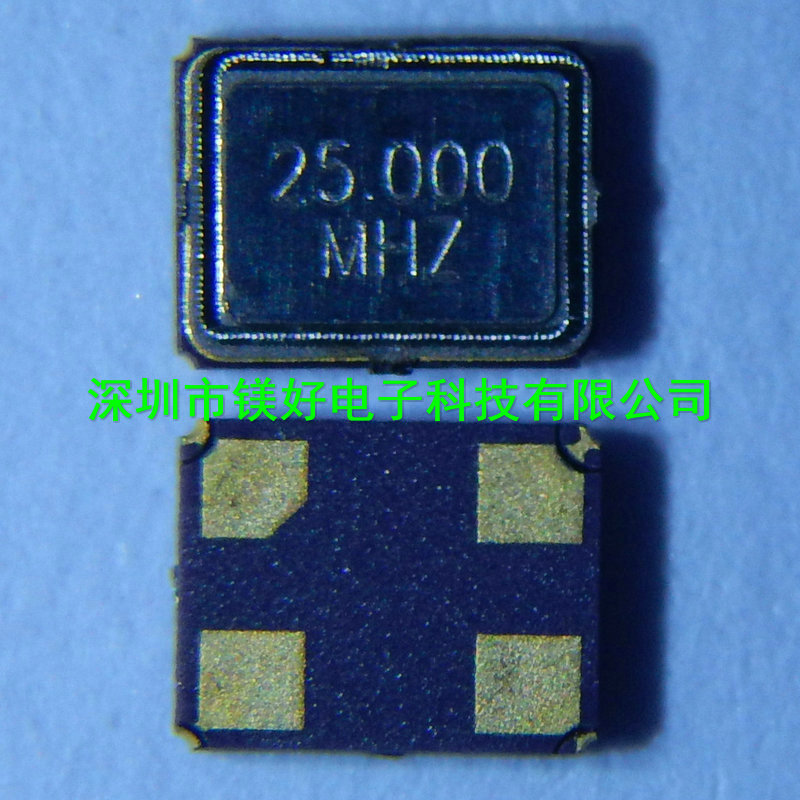 全新6.0x3.5无源晶振,6035贴片晶振24M 24MHz[谐振器2脚/4脚]