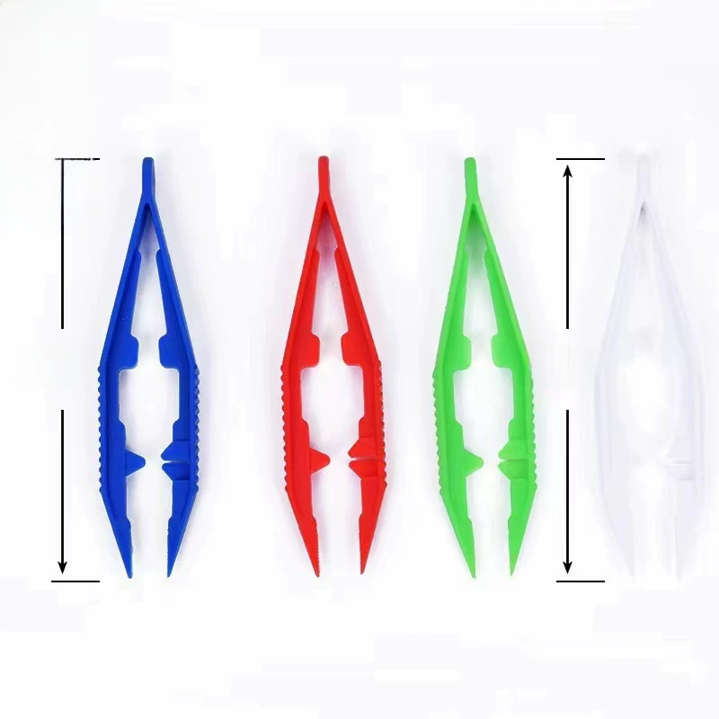 Plastic tweezers, children's accessories, kitchen tongs, handmade