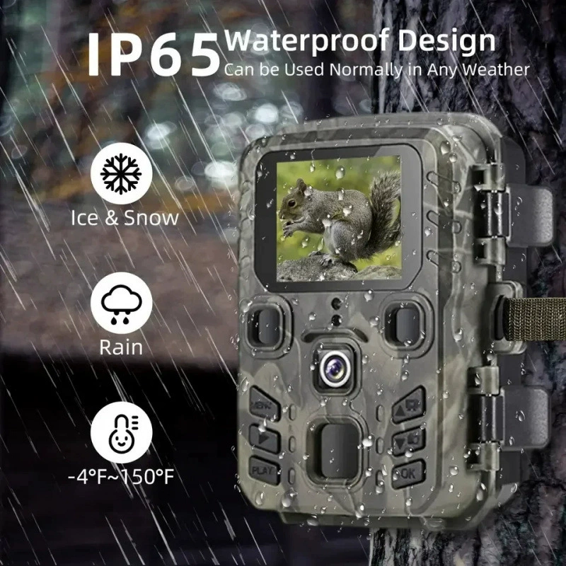24MP 1296P новинка для внешней торговли, WiFi Bluetooth, инфракрасное ночное видение, камера для слежения и охоты, прямое подключение через приложение WiFi301