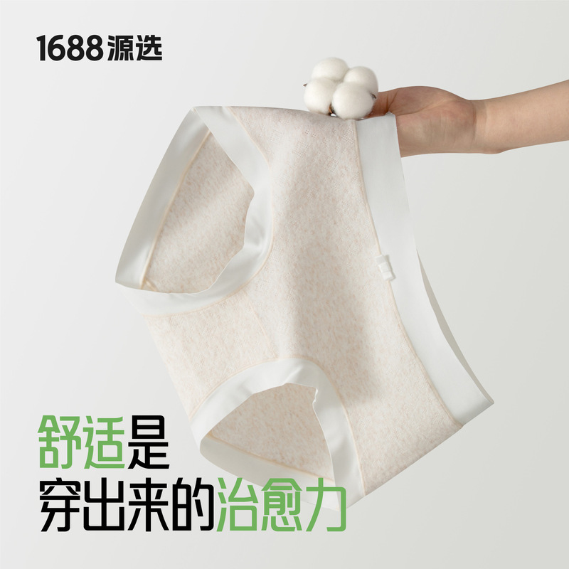Yuanxuan 夏薄型 10A 抗菌マルベリーシルク女性の下着クラス A 綿女の子シームレス通気性三角パンティー|undefined