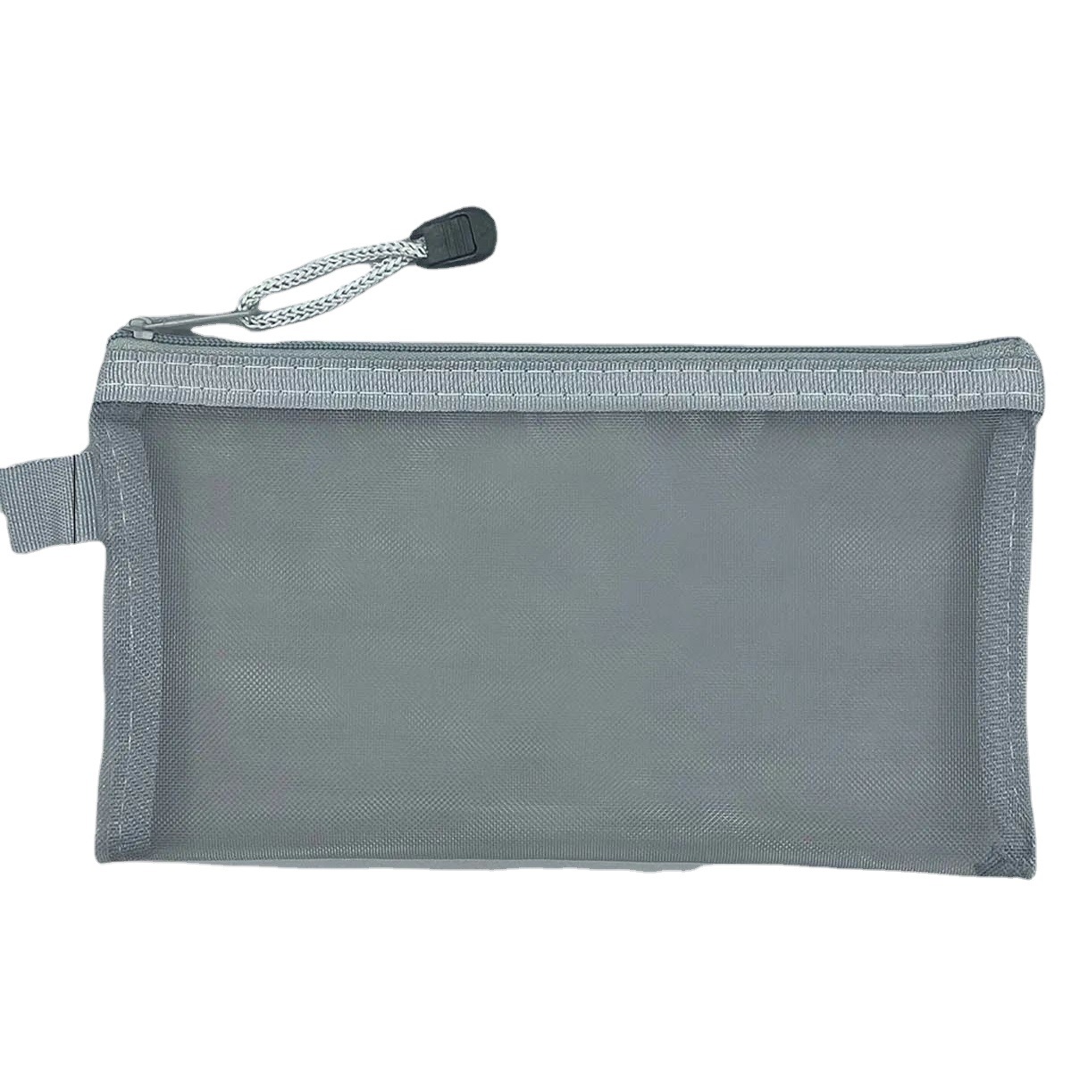 Bolsa de lápices de malla transparente, bolsa de almacenamiento con cremallera de gran capacidad, bolsa de lápices portátil para exámenes de estudiantes, bolsa de papelería, imprimible