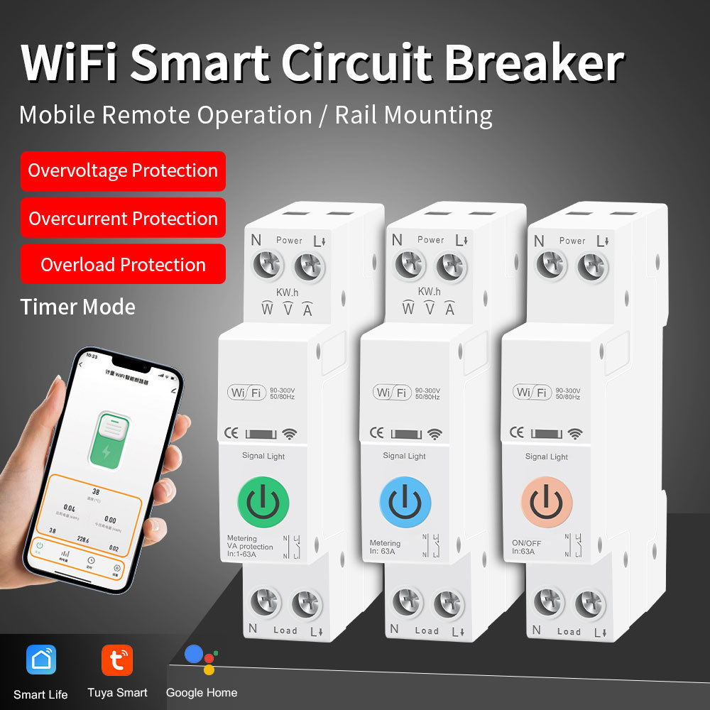 Disyuntor Inteligente WiFi de PC Ignífugo image 1