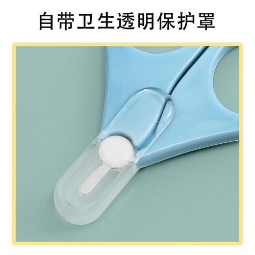 Stainless steel baby nail clippers household baby nail clippers young children small nail clippers safety anti-clamp tool