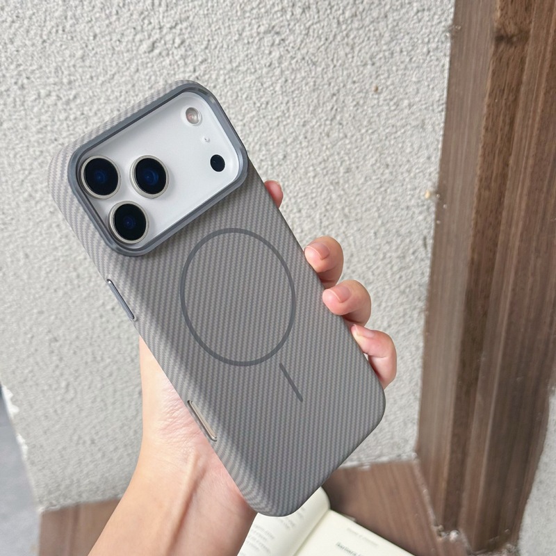 适用苹果17promax手机壳新款16pro凯夫拉纹理iPhone15金属镜框防|undefined