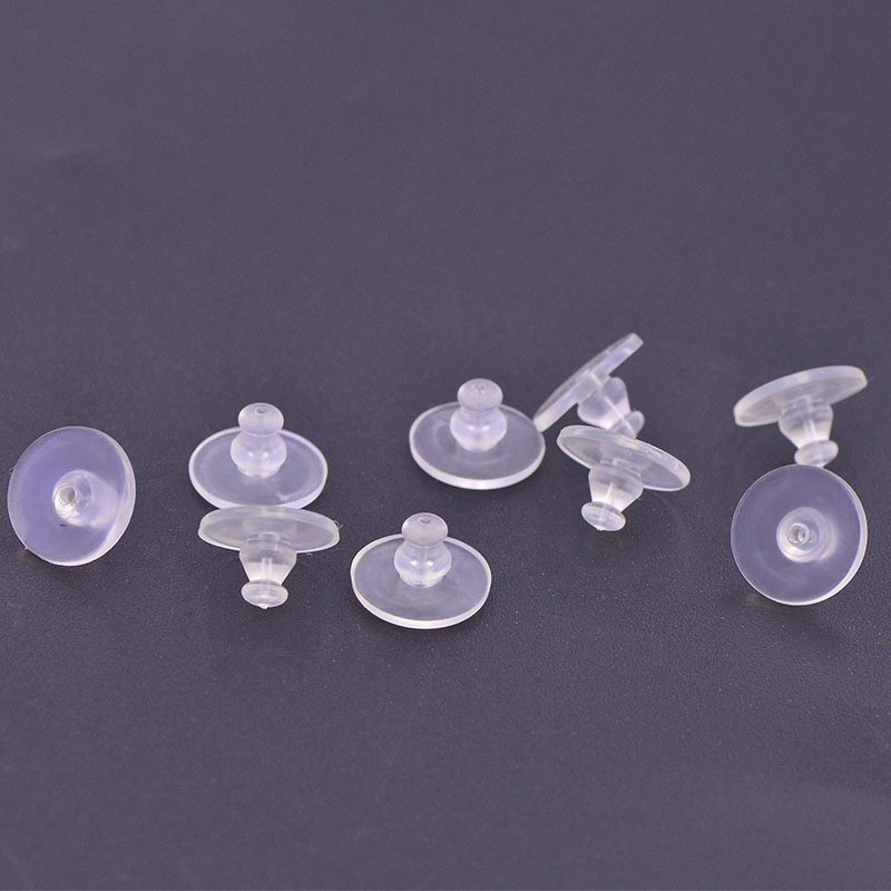 Frog clip suction cup transparent ear clip pad/TPE