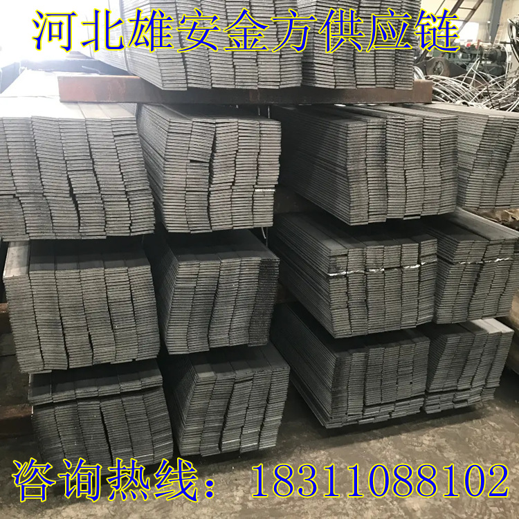 河北 雄安 镀锌扁铁 热镀锌扁钢 Q235B热轧扁钢 耐用防腐