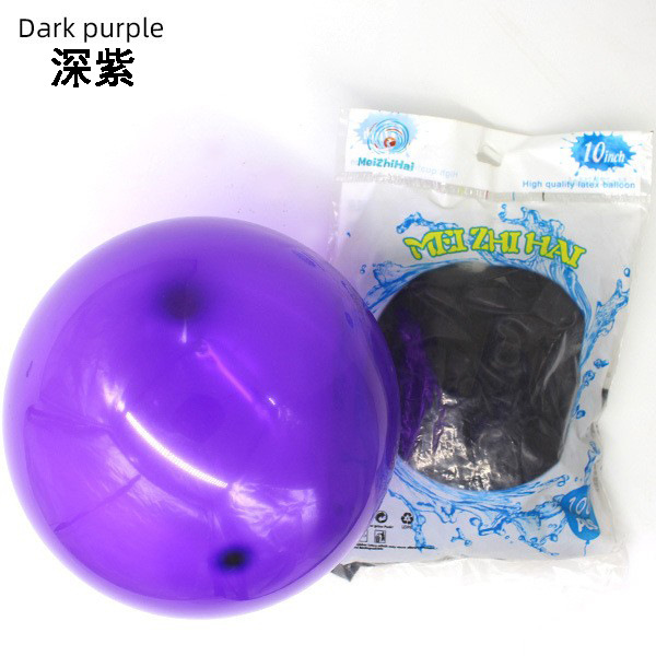 Decoración de boda de 10 pulgadas globo mate transparente decoración de fiesta de cumpleaños traje al por mayor personalizado decoración de sala de bodas