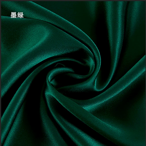 Silk fabric 100% mulberry satin, 114 cm width, 16 momme, plant‑dyed, wholesale multi‑color