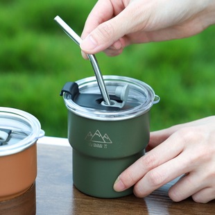 Siguang Water Cup Outdoor Pine Companion Cup 350ml Single Cup Stainless Steel Sg-Sbb350 Travel Cup Coffee Cup