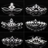 new pattern Headdress Long Pearl Drop Rhinestone marry Hairdressing Wedding dress With accessories Headdress Hair hoop wholesale