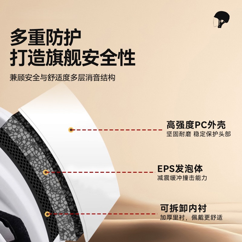 Certificación 3C nuevo casco de automóvil eléctrico estándar nacional casco de moda casco de mujer no presionar el cabello cuatro estaciones casco especial universal