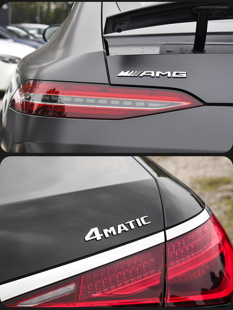 Suitable for Mercedes-Benz S-Class S65L Tail Label S320L S350L Modified S400L S580L Number Letter Labeling