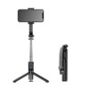 C01【black- 1m】stainless steel rod + detachable clip head + bluetooth remote control