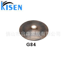 工厂直销美容理发椅配件圆盘 理发椅底座 复古铜理容椅底座配件