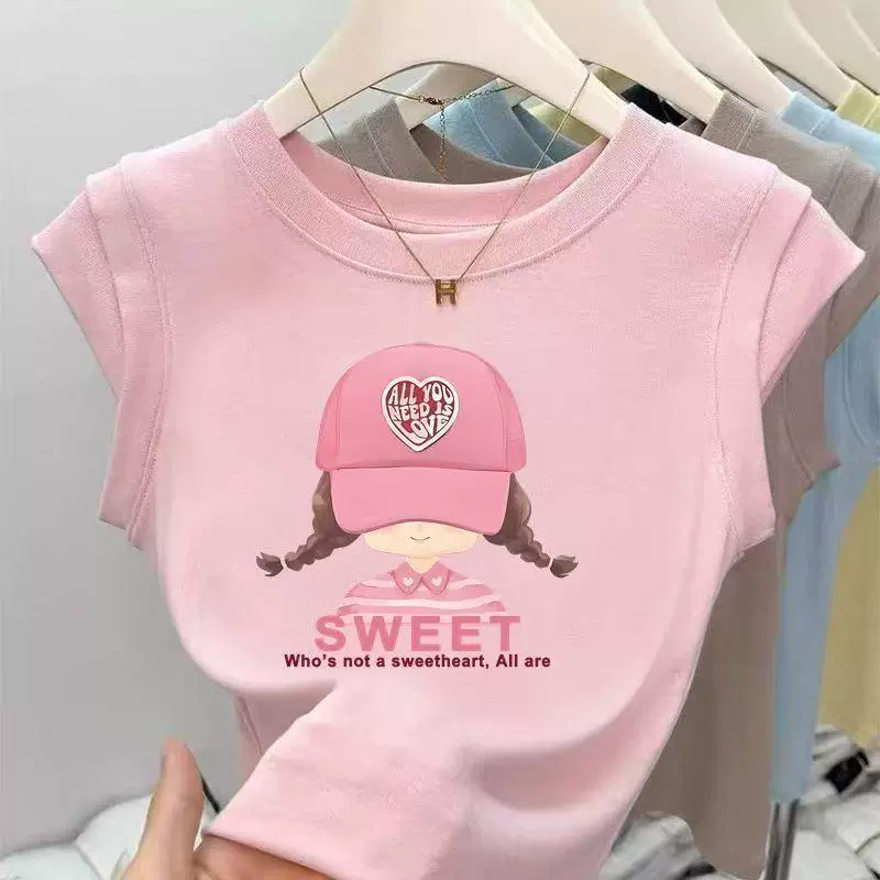 女童洋气背心2025新款儿童休闲百搭无袖公主风上衣夏季时髦衣服