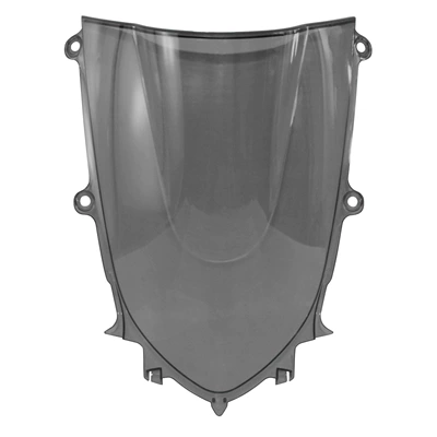 Motorcycle front windshield R6 17-24 R7 22-25 - gray