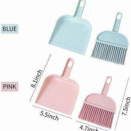 一体型ミニ組み合わせ小学生ほうきちりとりセット卓上掃除用柔らかい毛のベッド掃除ブラシ窓辺ブラシ|undefined