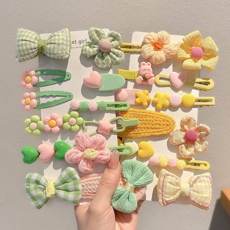 Peel de peluche para niños BB clip clip de peluche clip lateral para niñas lindas niñas toque de pelo para bebés