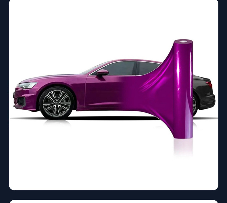 Car Color Change Film, High-Gloss Realistic 6D Carbon Fiber Black, Scratch-Resistant, High-Temperature Resistant Protective Car Wrap, Body Sticker, Available for Cross-Border Shipping