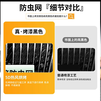 Automobile anti-insect net — accessory