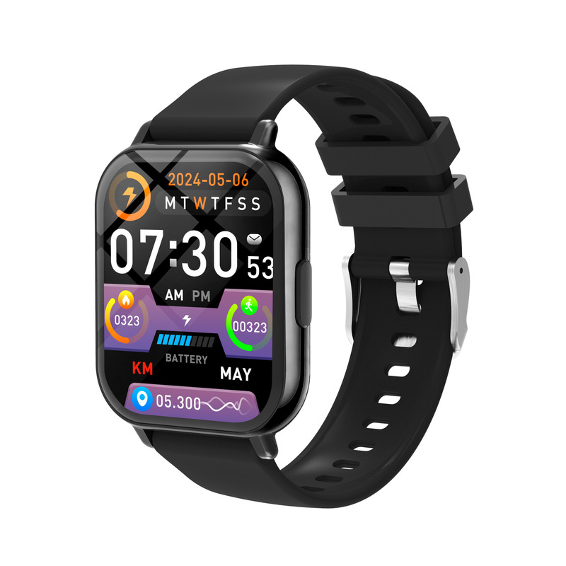 P6 Cross-Border New Smart Watch with Camera, Music Control, Bluetooth Calling, Heart Rate, Blood Pressure, Sleep Monitoring, and Ios Compatibility