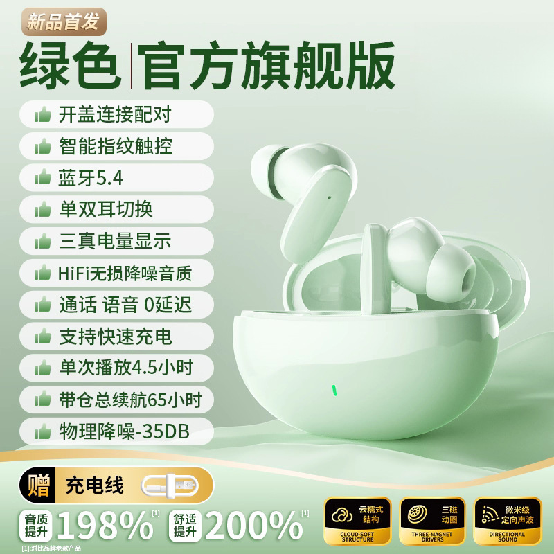 原装正品蓝牙耳机无线入耳式高音质降噪超长续航游戏运动2025新款|undefined