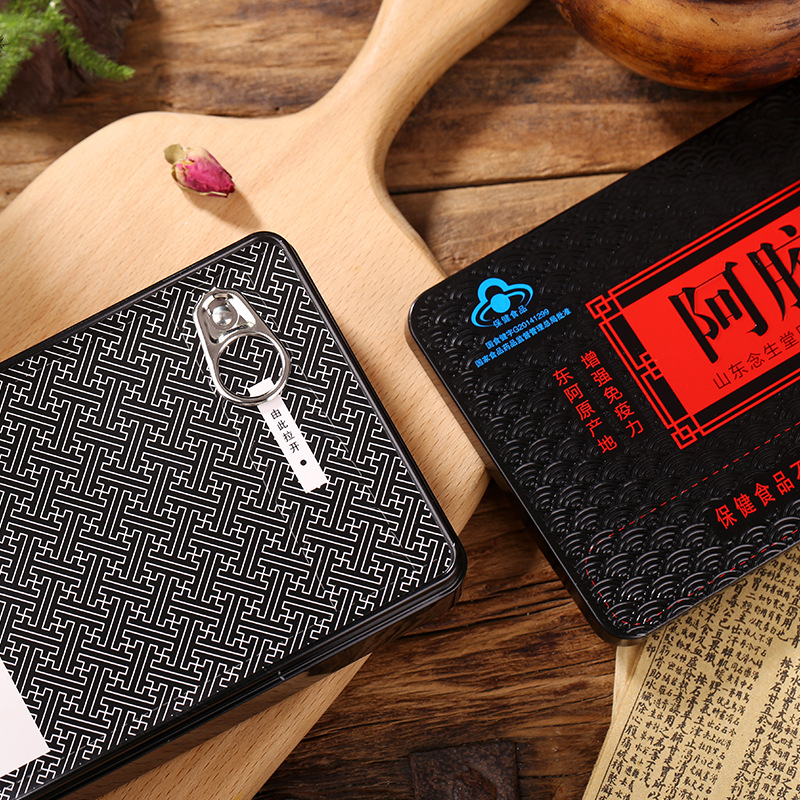 厂家批发健字号驴皮阿胶块 阿胶片念生堂ejiao阿胶糕原料一件代发